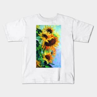 Sunflowers Kids T-Shirt